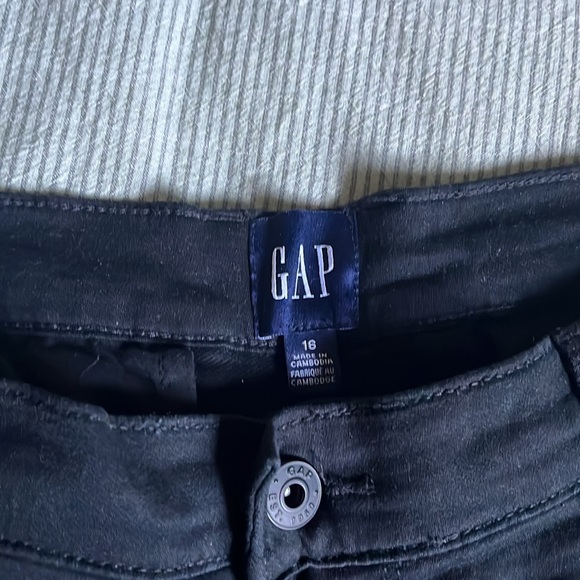 Gap Black Straight Leg Jeans - Picture 3 of 7